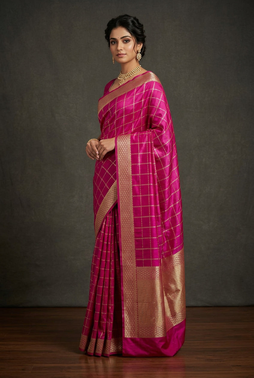 Pure Mysore Silk Saree.