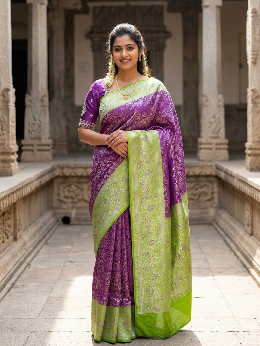 Pure Kanchipuram Silk Saree