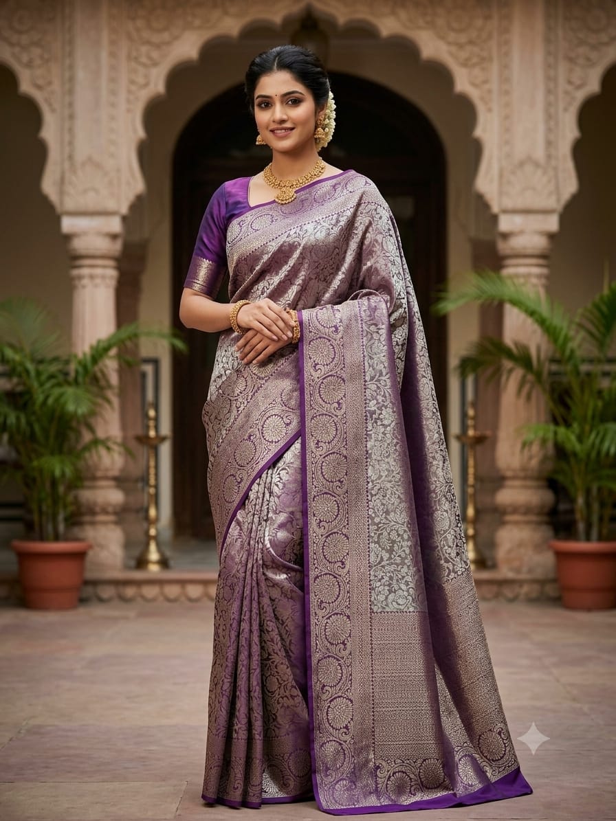 Pure Kanchipuram Silk Saree