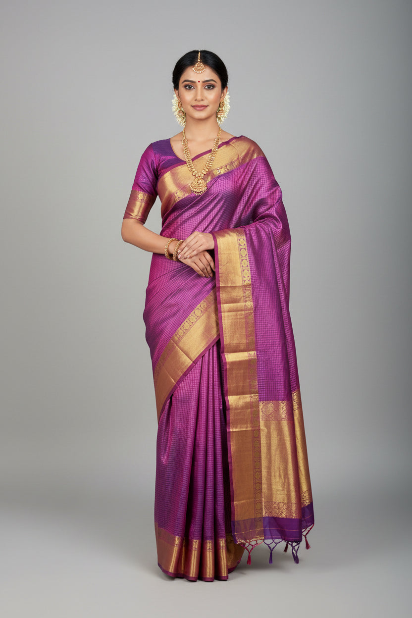 Pure Kanchipuram Silk Saree
