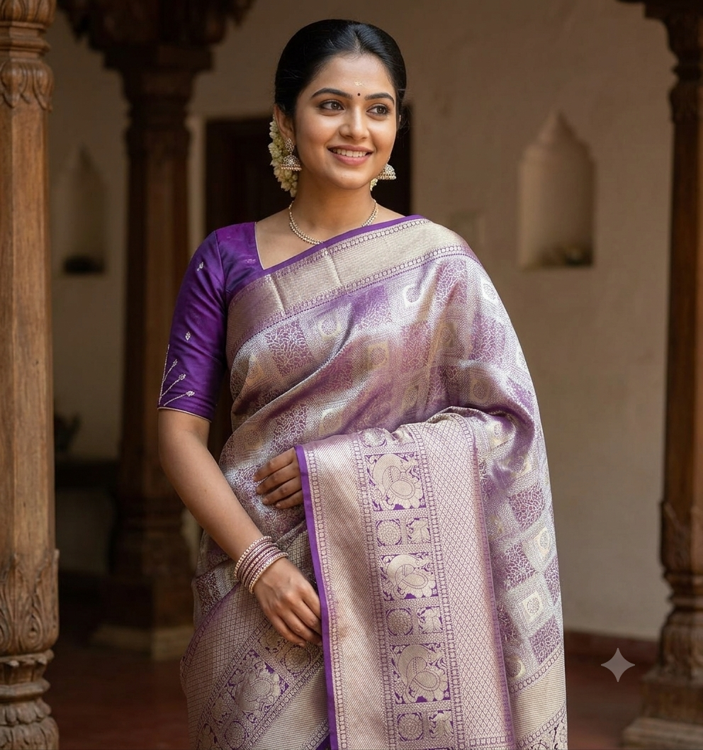 Pure Kanchipuram Silk Saree