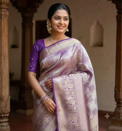 Pure Kanchipuram Silk Saree