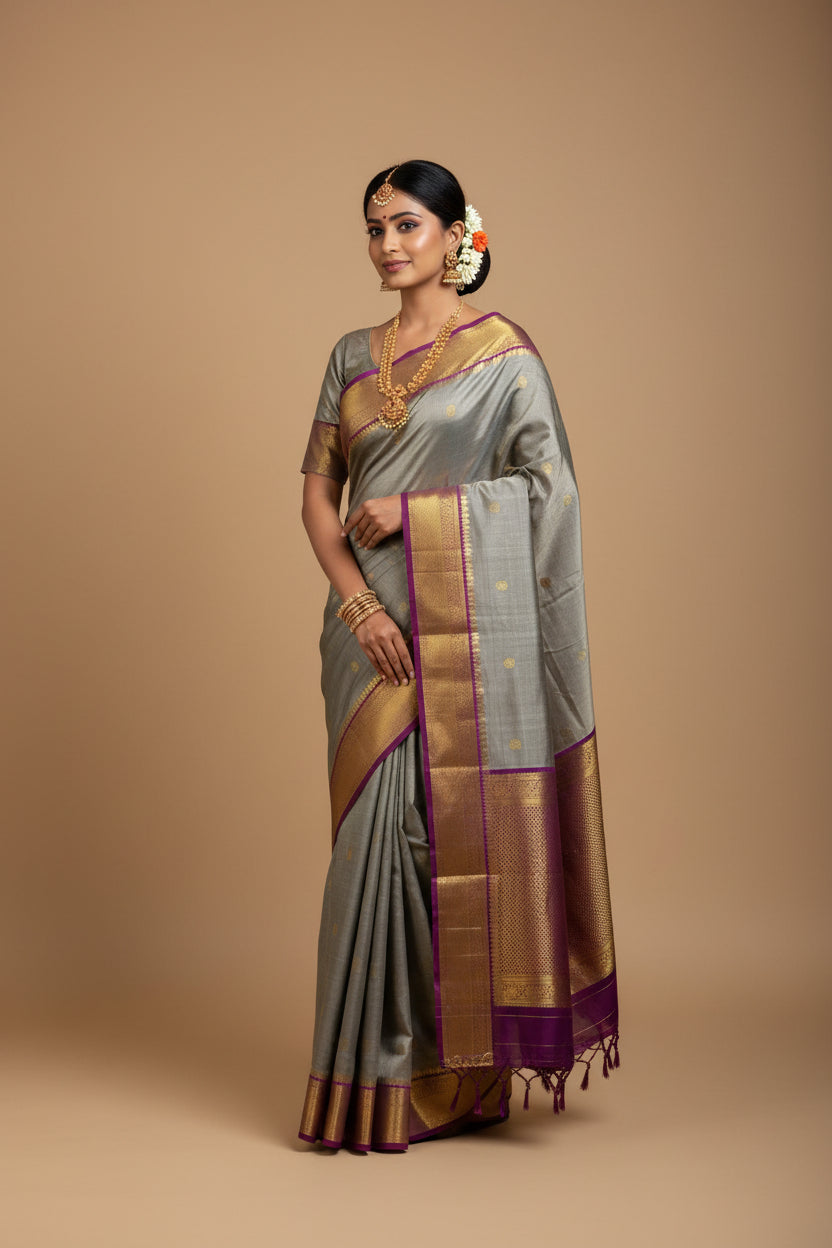 Pure Kanchipuram Silk Saree