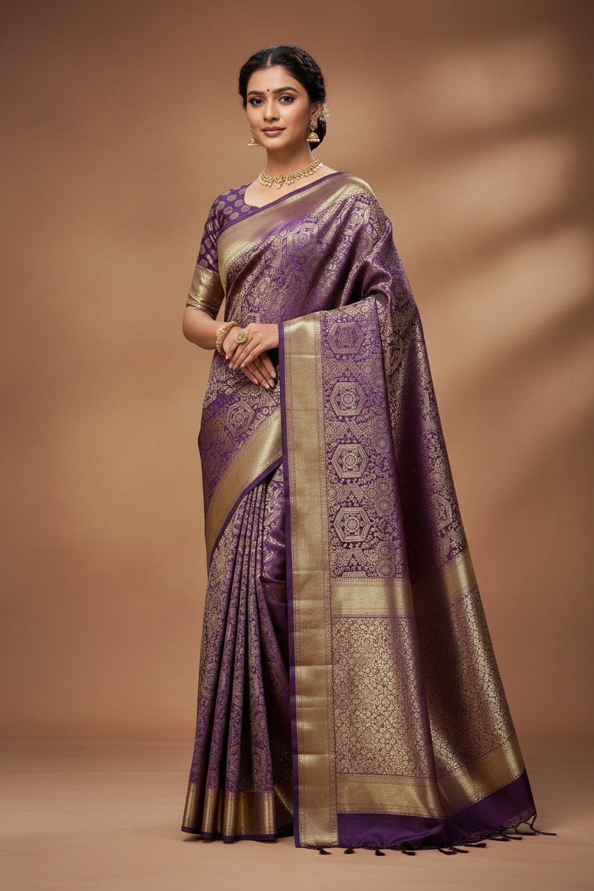 Pure Kanchipuram Silk Saree