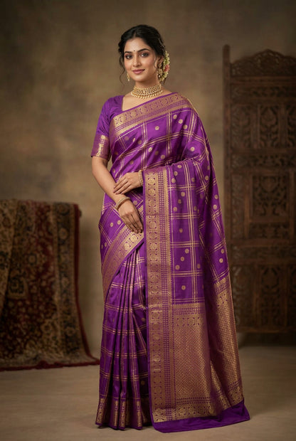 Pure Mysore Silk Saree.