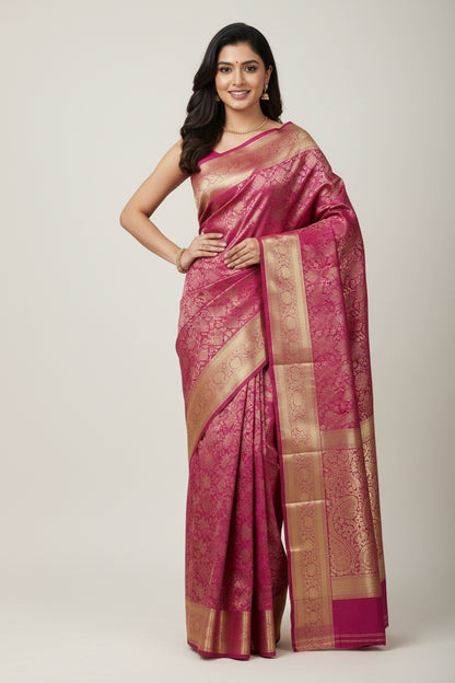 Pure Kanchipuram Silk Saree