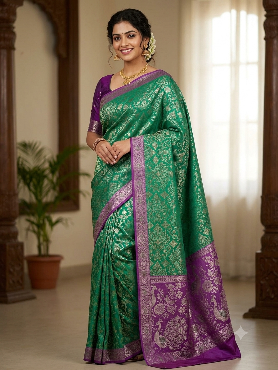 Pure Kanchipuram Silk Saree