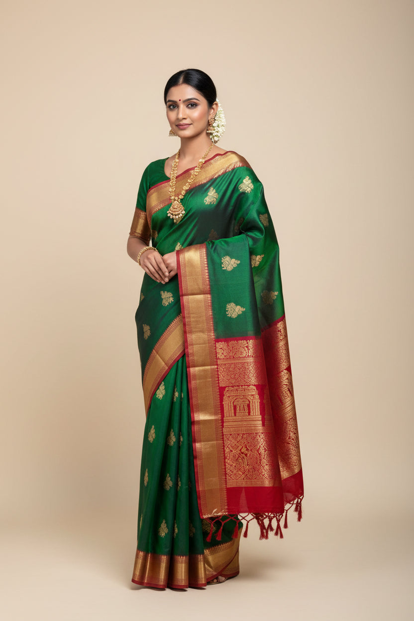 Pure Kanchipuram Silk Saree