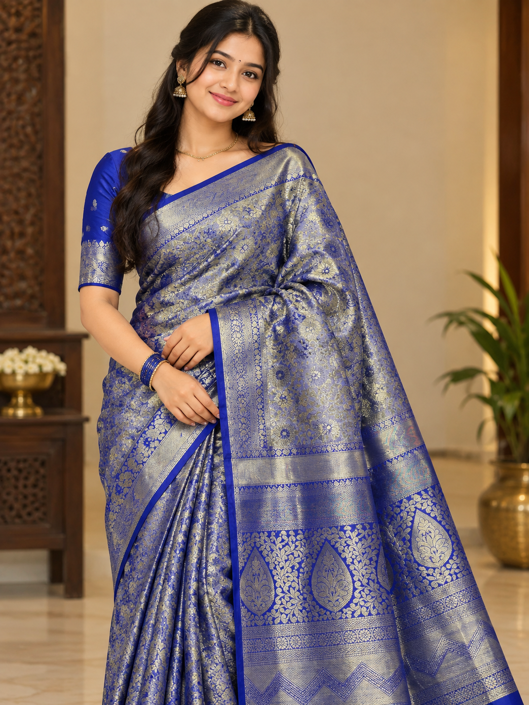 Pure Kanchipuram Silk Saree