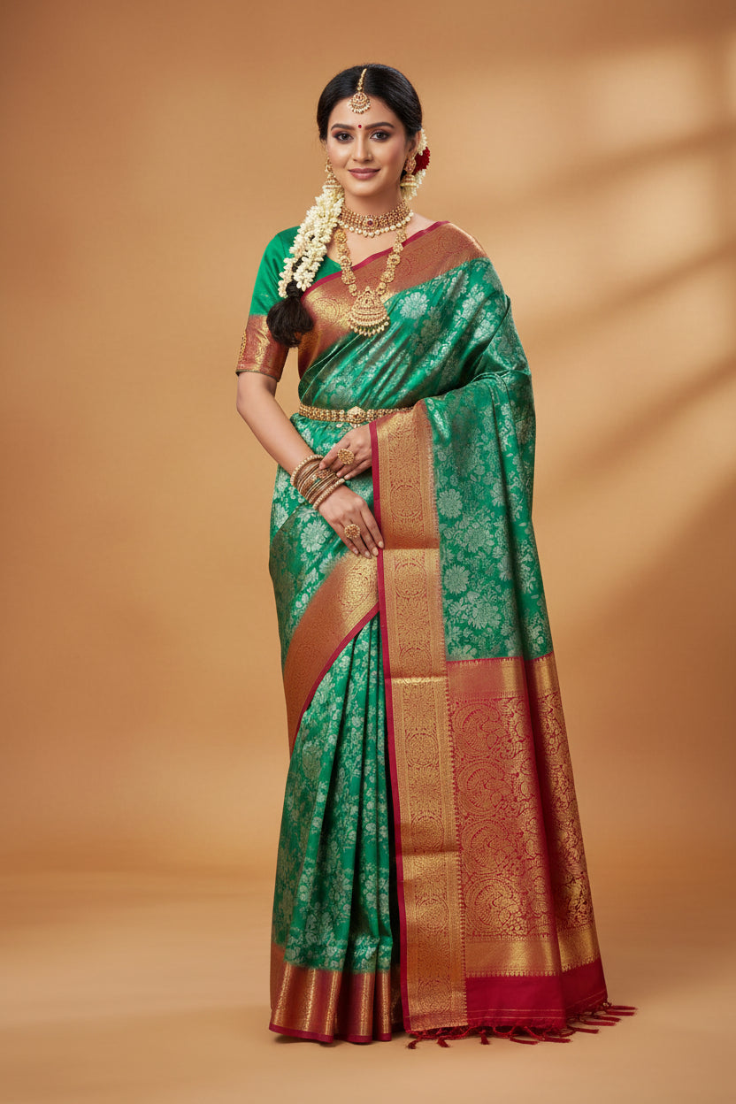 Pure Kanchipuram Silk Saree