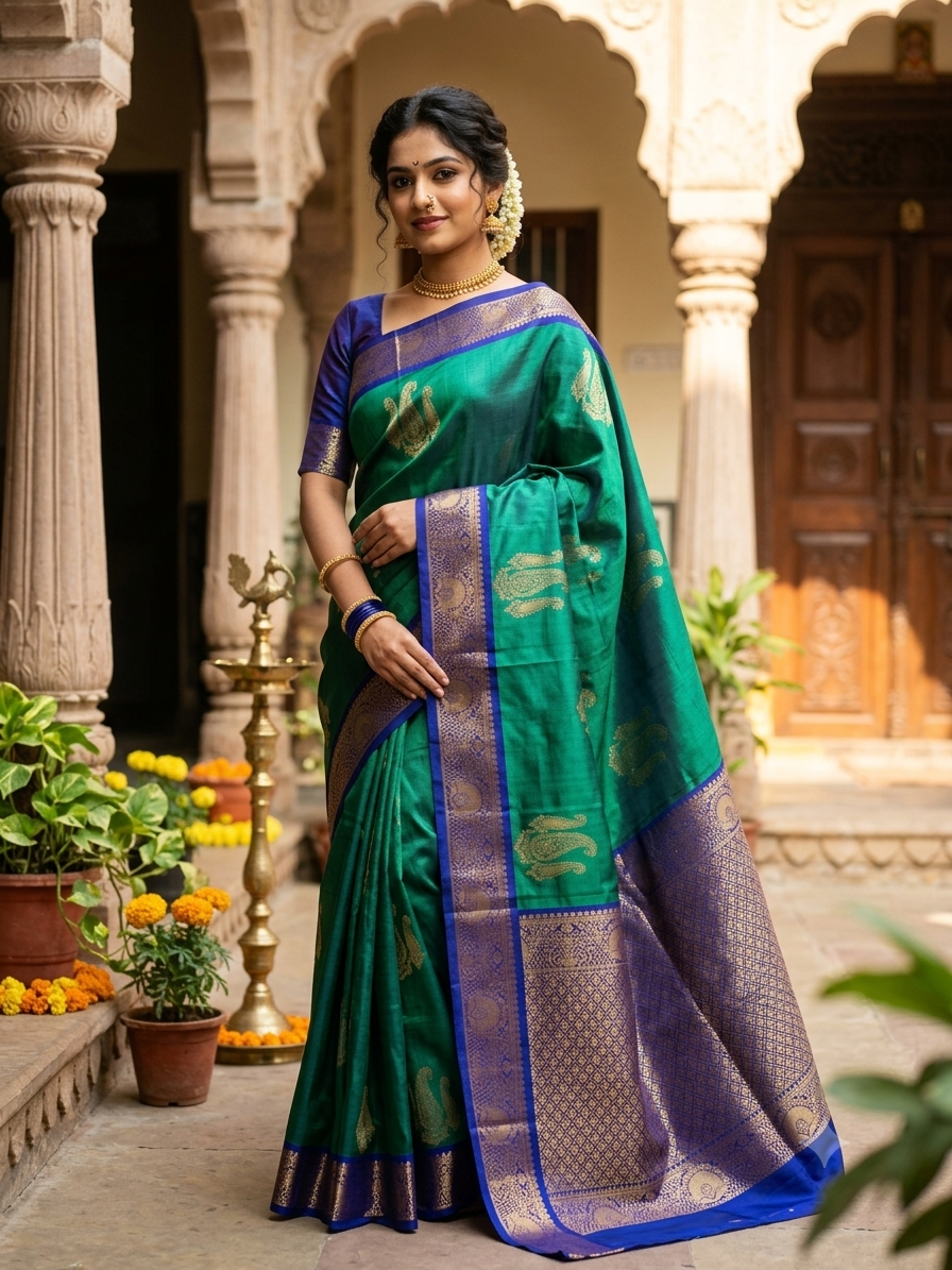 Kanchi Pure Soft Silk