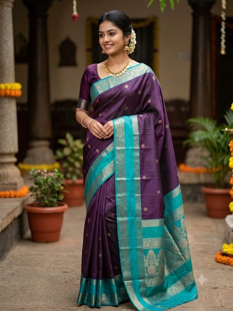 Pure Kanchipuram Silk Saree