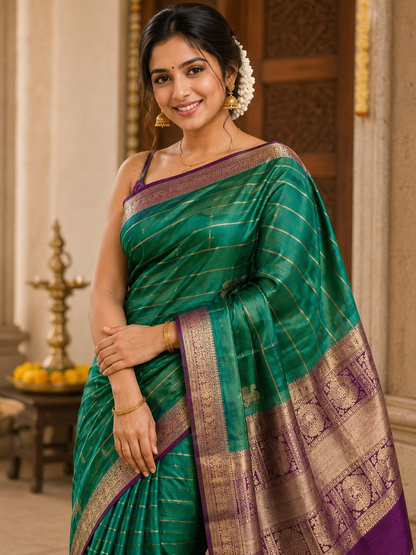 Pure Kanchipuram Silk Saree