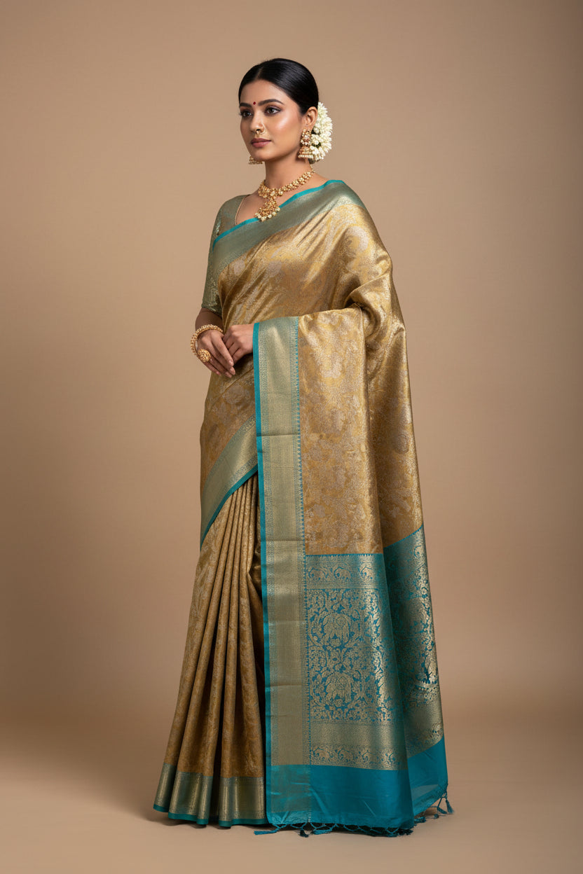 Pure Kanchipuram Silk Saree
