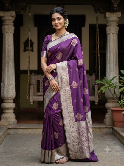 Mix Soft Silk Saree