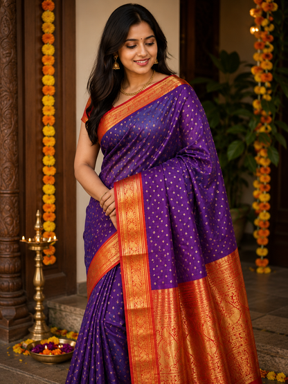 Pure Kanchipuram Silk Saree