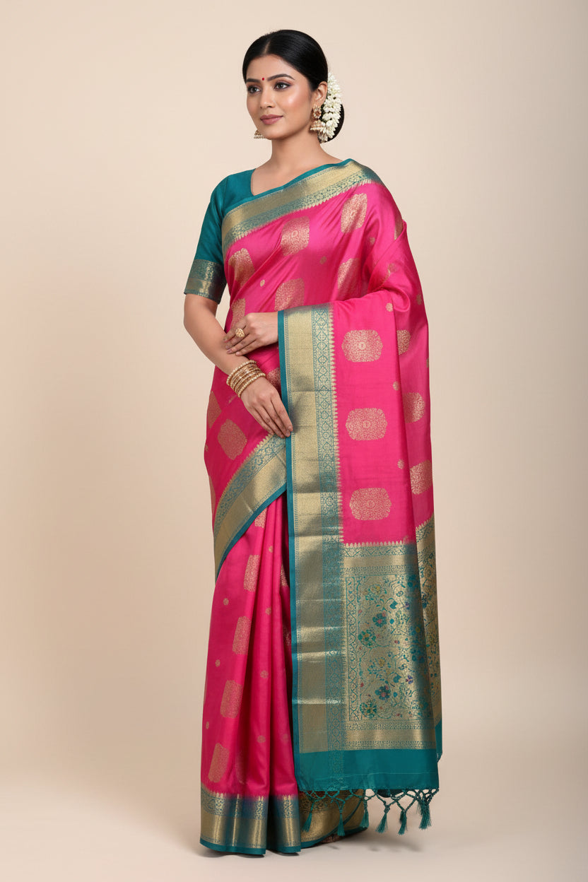 Pure Kanchipuram Silk Saree
