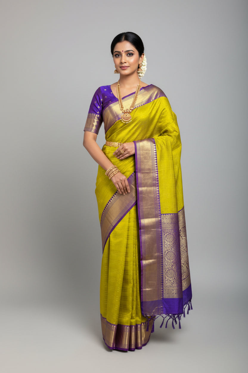 Pure Kanchipuram Silk Saree