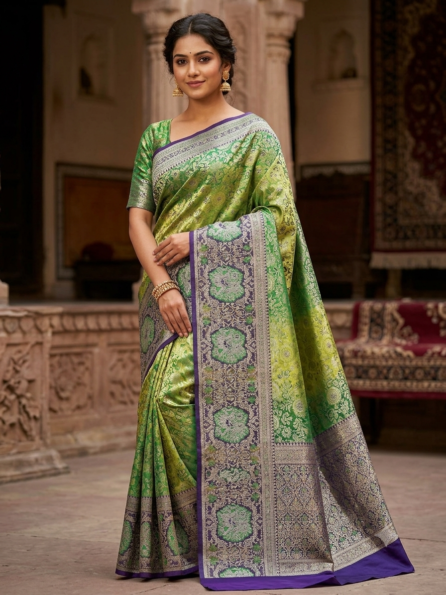 Pure Kanchipuram Silk Saree