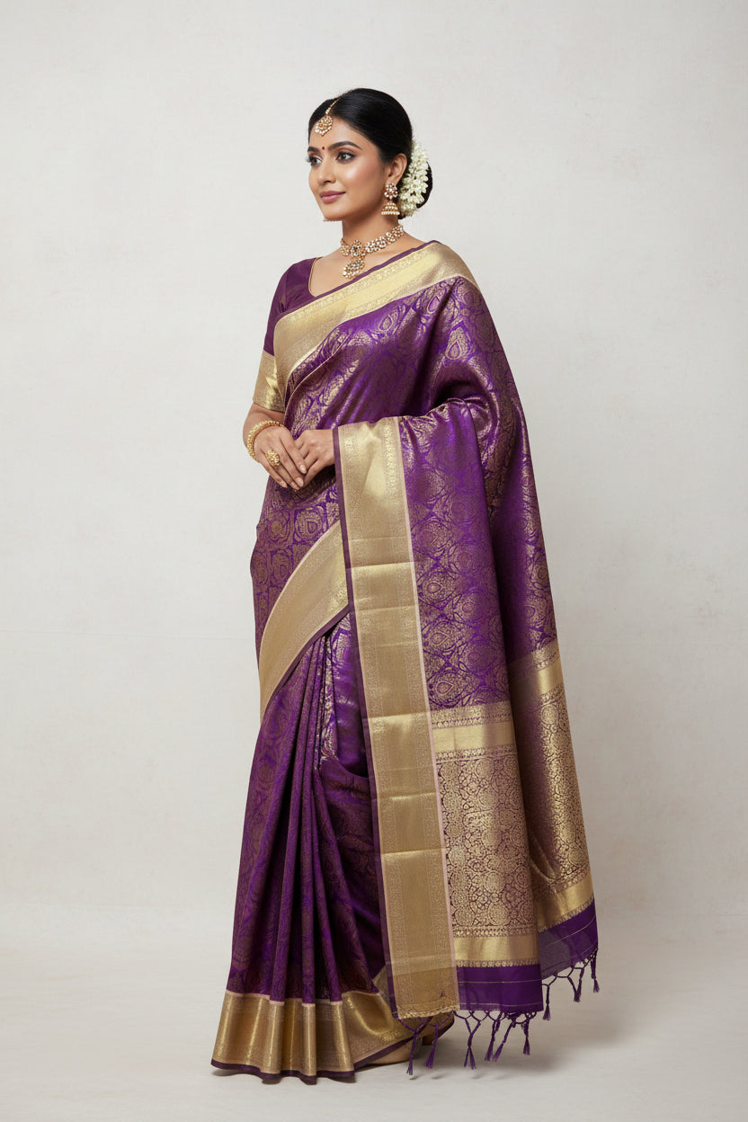 Pure Kanchipuram Silk Saree
