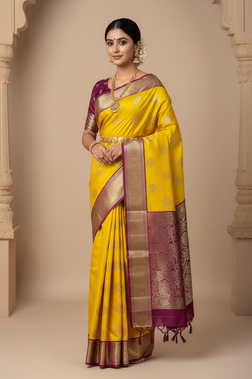 Pure Kanchipuram Silk Saree