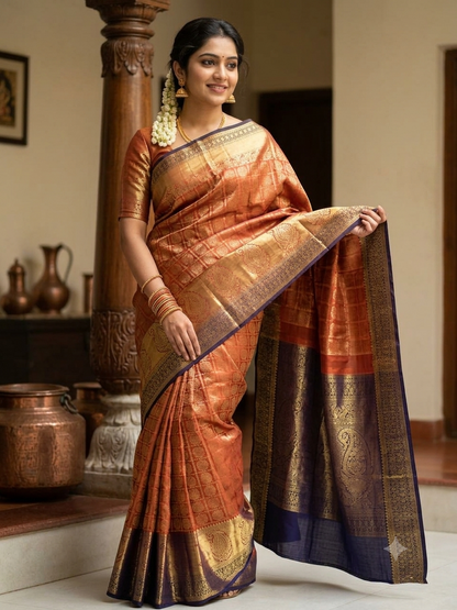 Pure Mysore Silk Saree.