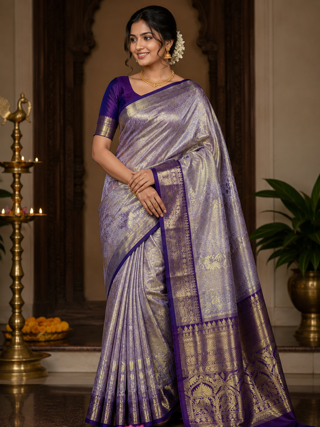 Pure Kanchipuram Silk Saree