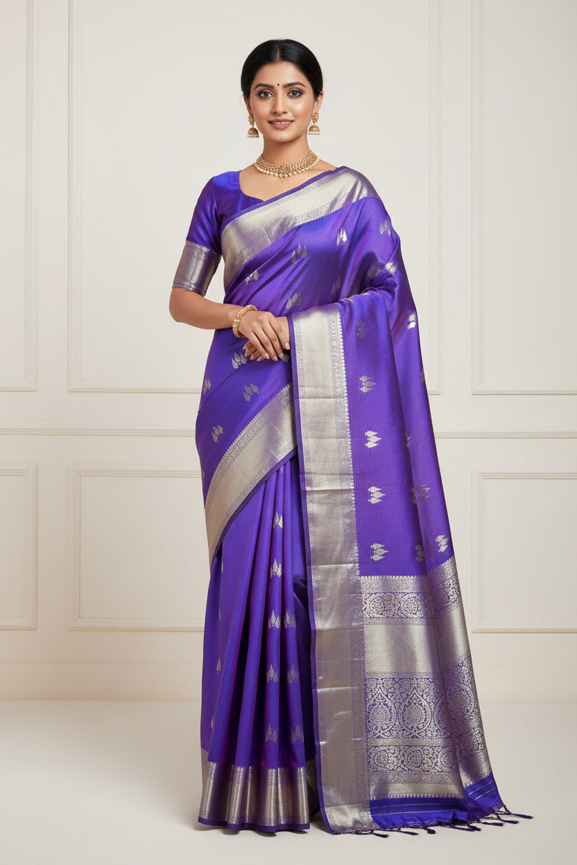 Kanchi Mix Silk Saree