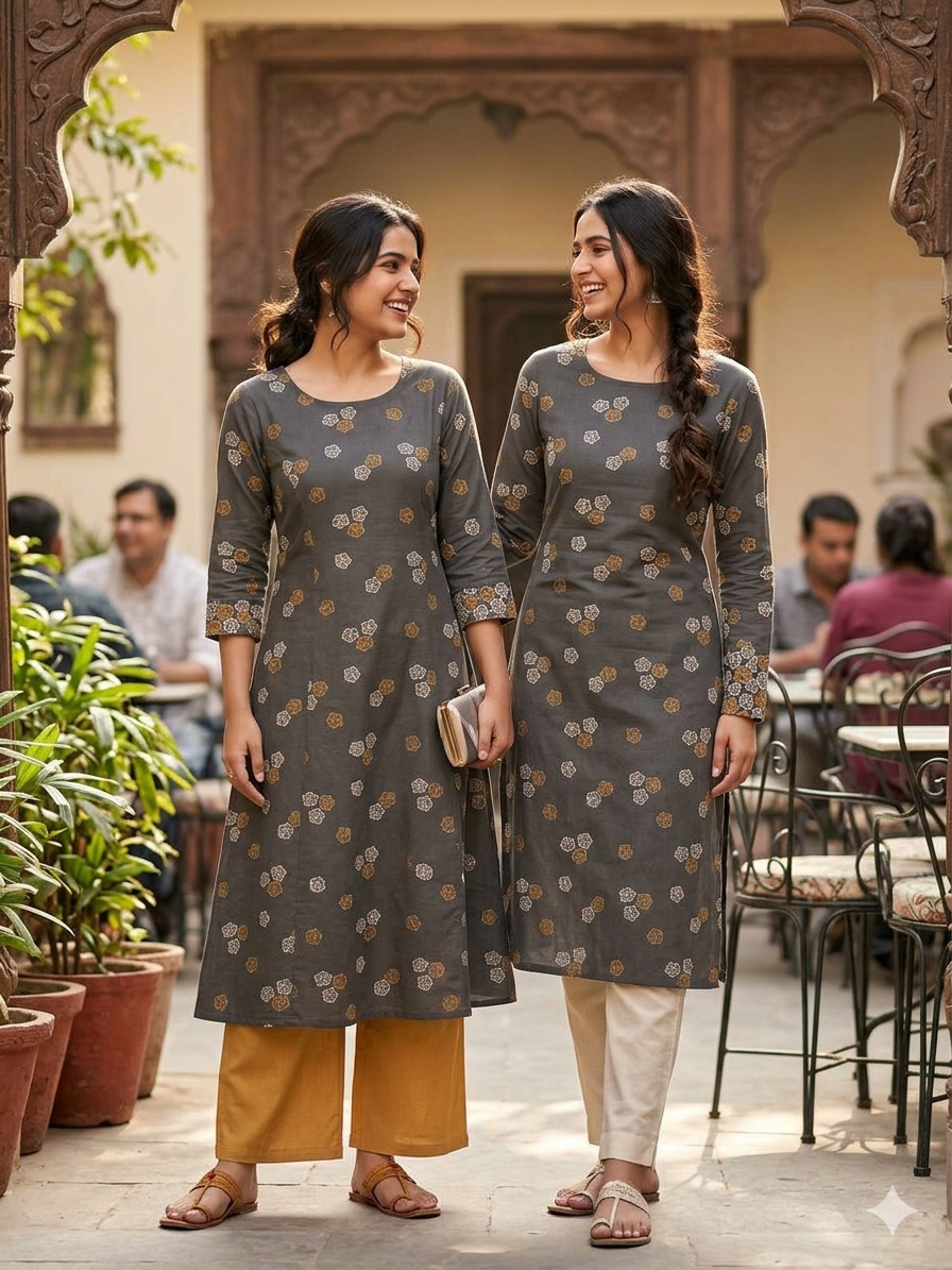 Buy Any 5 Kurti ( 200 Rs X 5 Pcs ) For 999/-