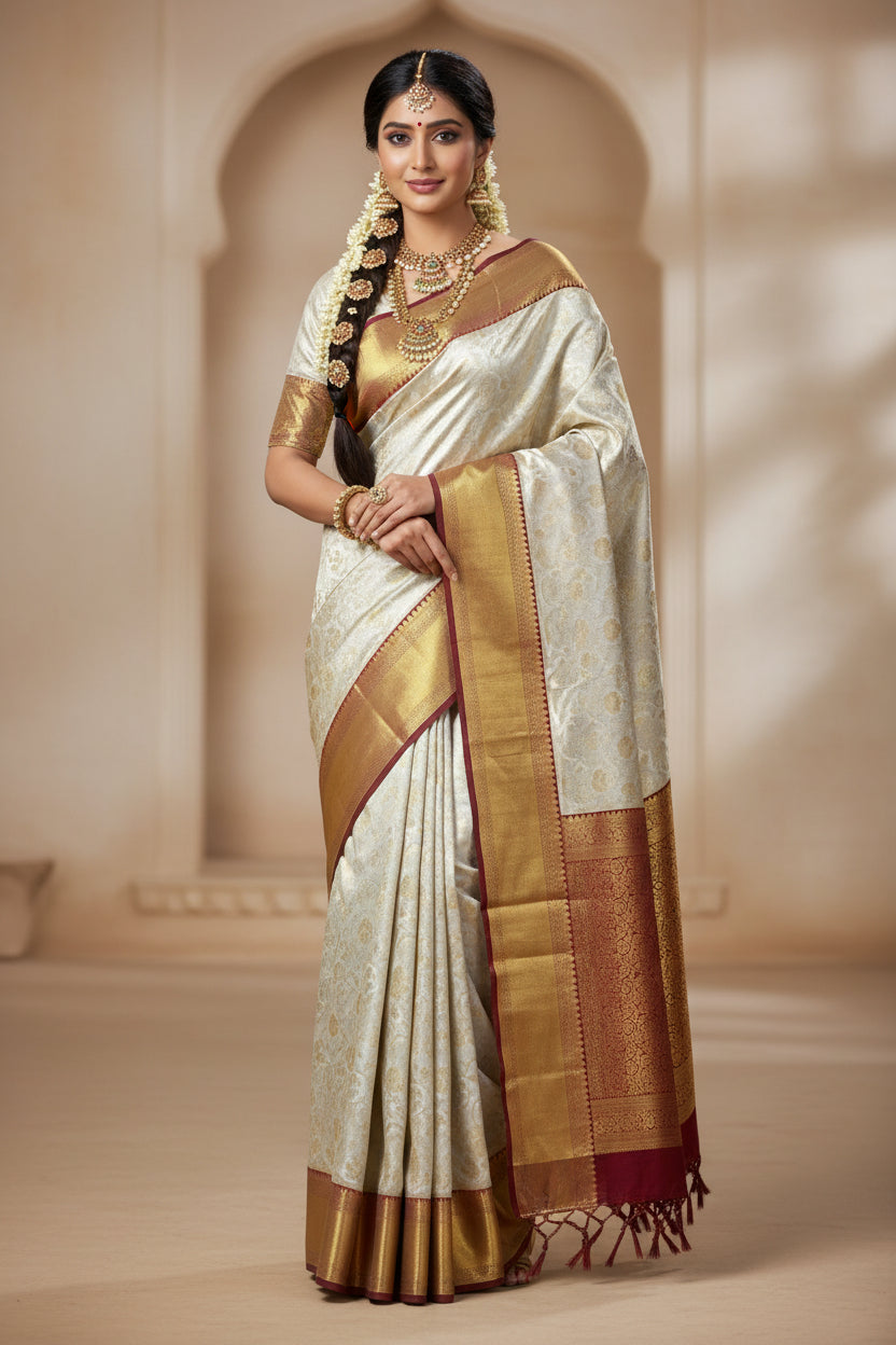 Pure Kanchipuram Silk Saree