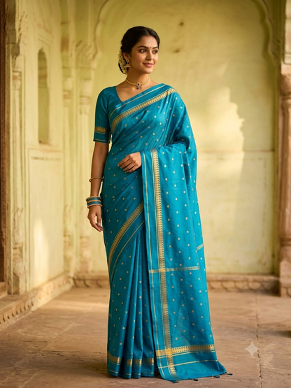 Pure Mysore Silk Saree.