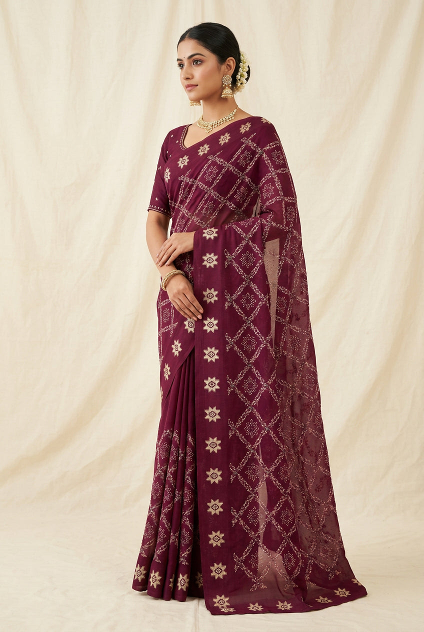 chiffon silk sarees