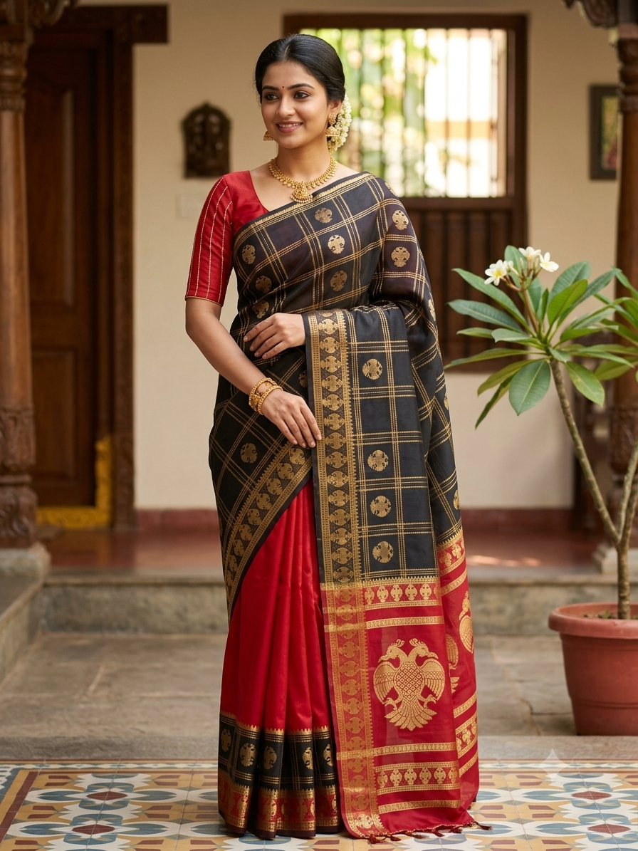 Pure Mysore Silk Saree.