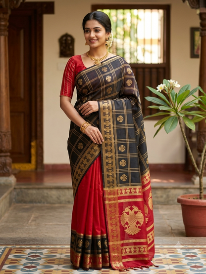 Pure Mysore Silk Saree.