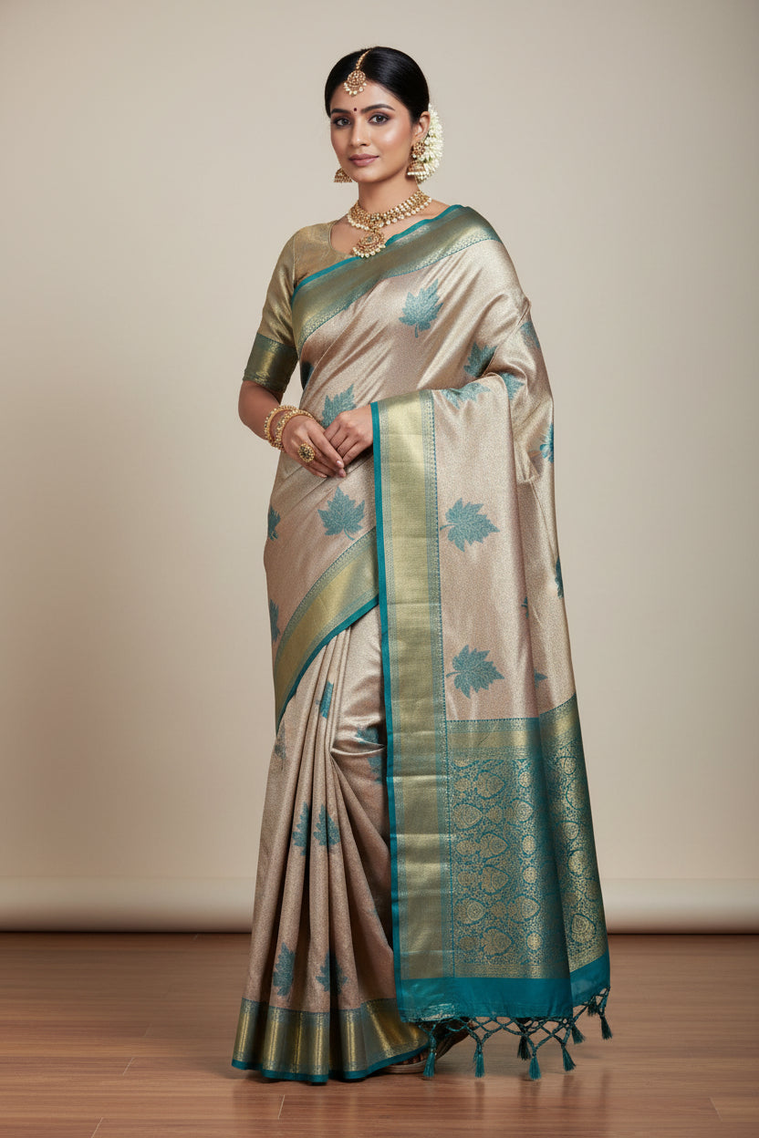Kanchi Mix Silk Saree