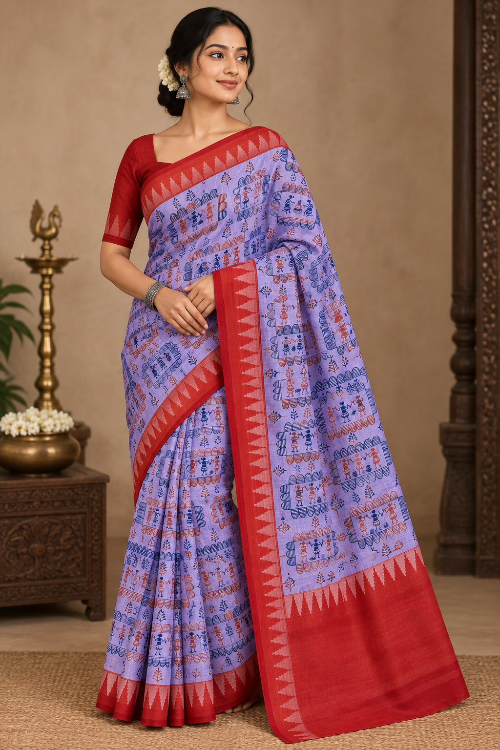 Pure Cotton Silk Saree
