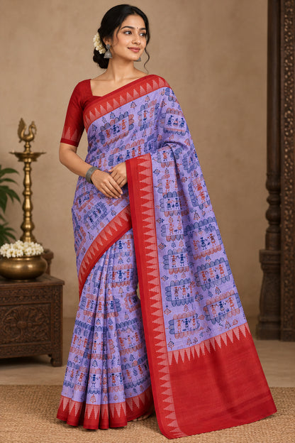 Pure Cotton Silk Saree