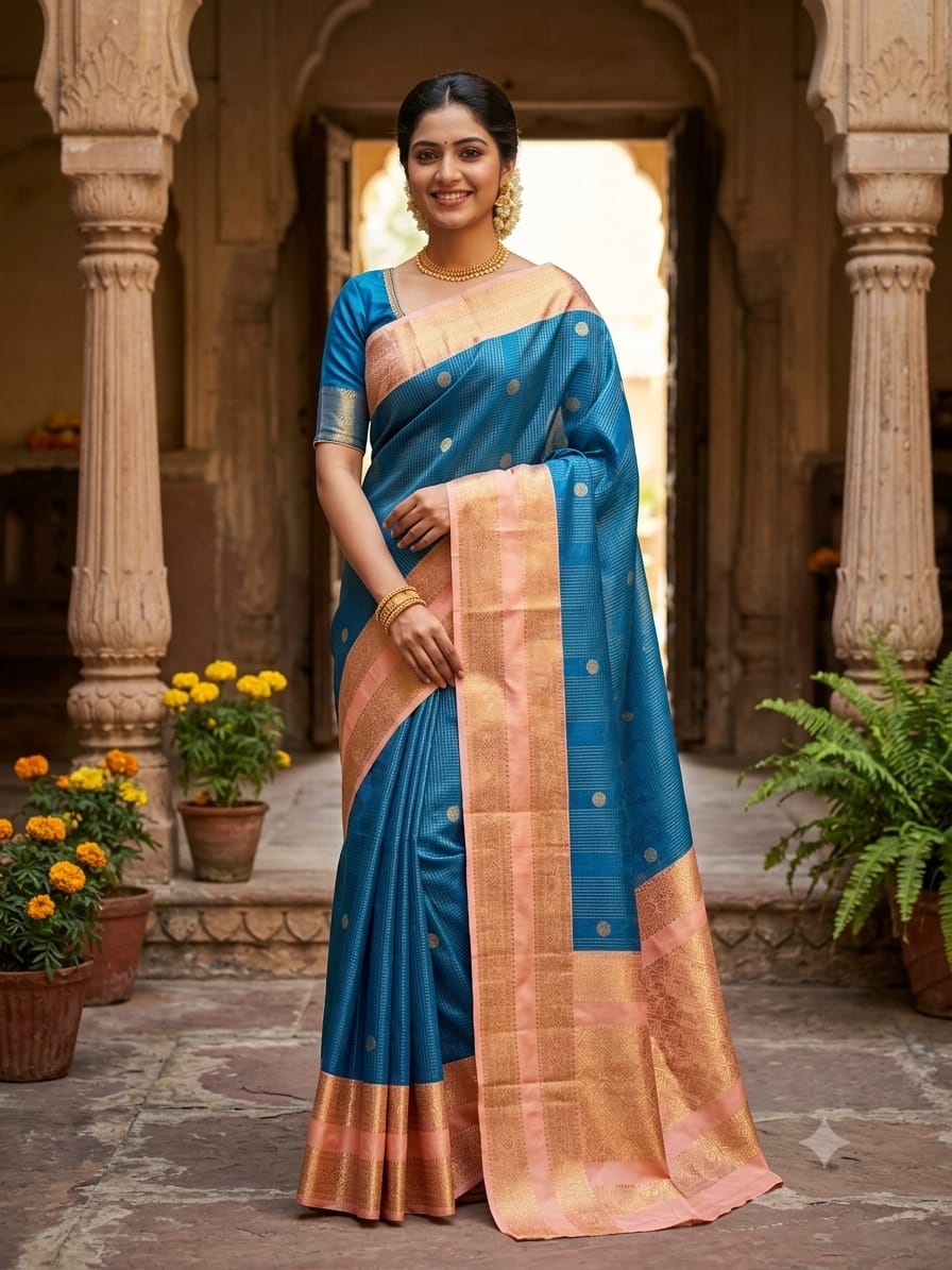 Pure Kanchipuram Silk Saree