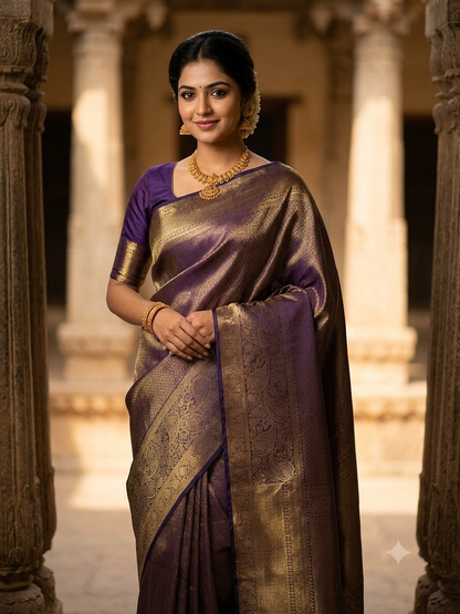 Pure Kanchipuram Silk Saree