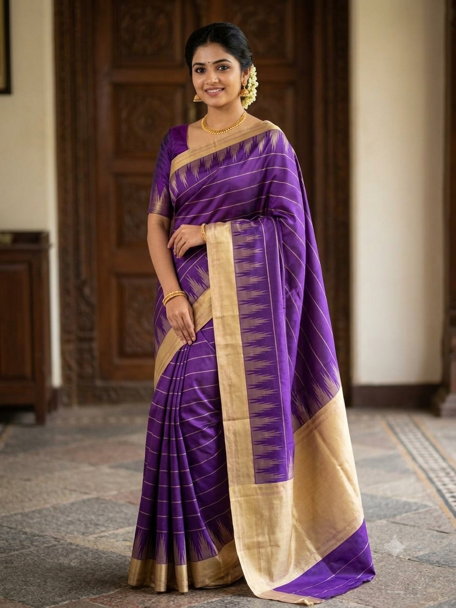 Pure Kanchipuram Silk Saree