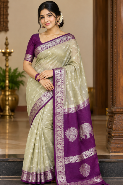 Artificial / Mix Crape Sarees