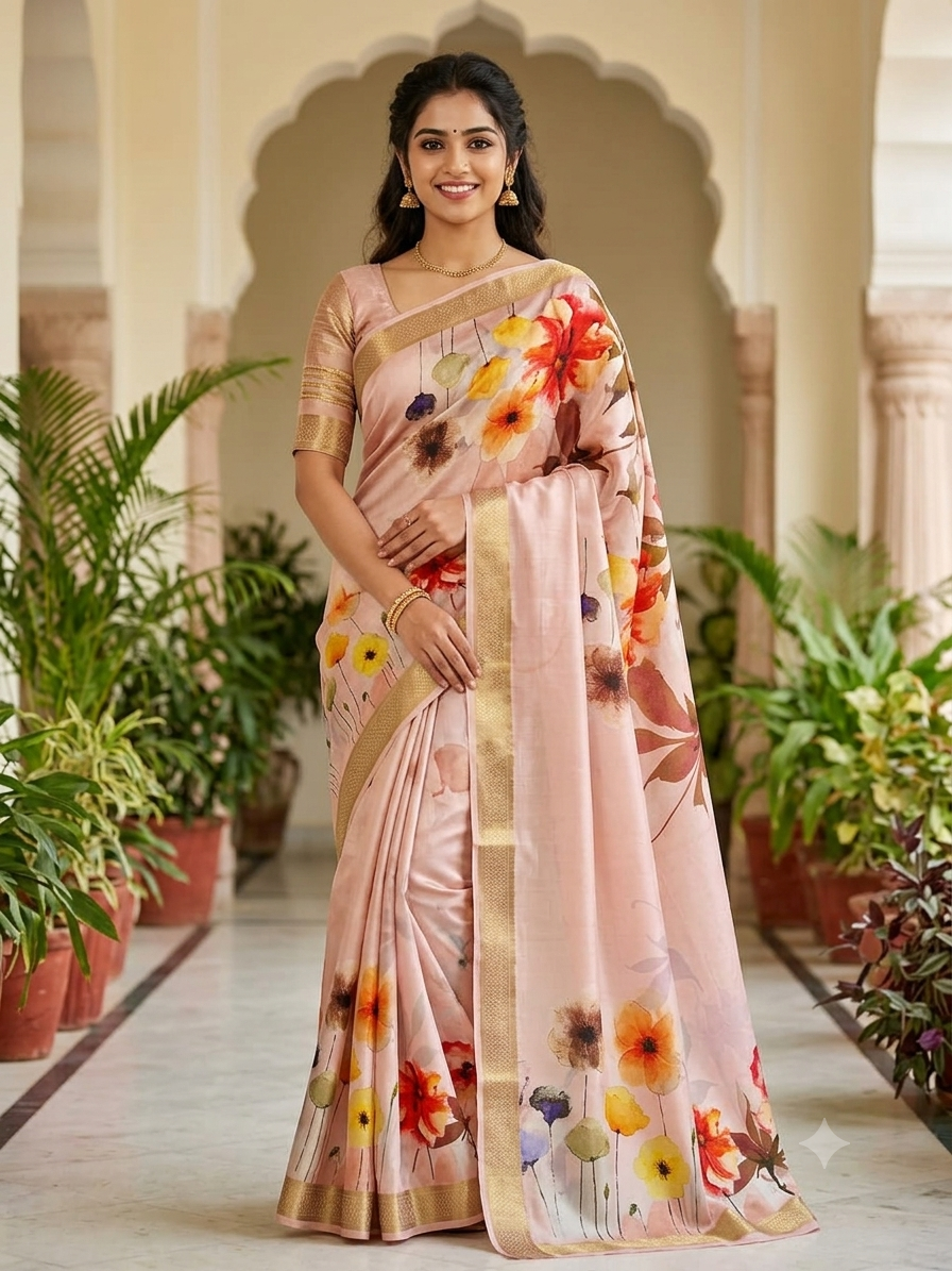 Pure Mysore Silk Saree.