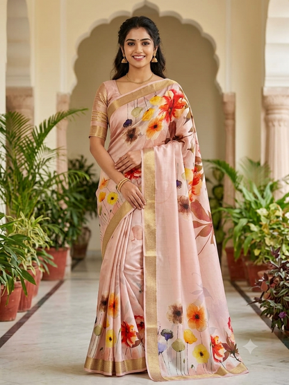 Pure Mysore Silk Saree.