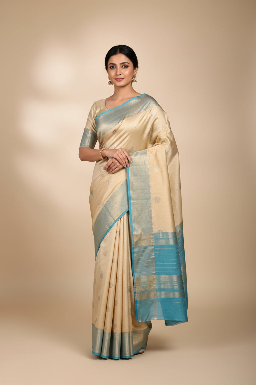 Kanchi Mix Silk Saree
