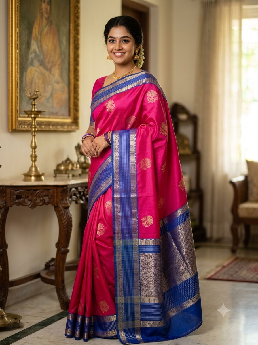 Pure Kanchipuram Silk Saree