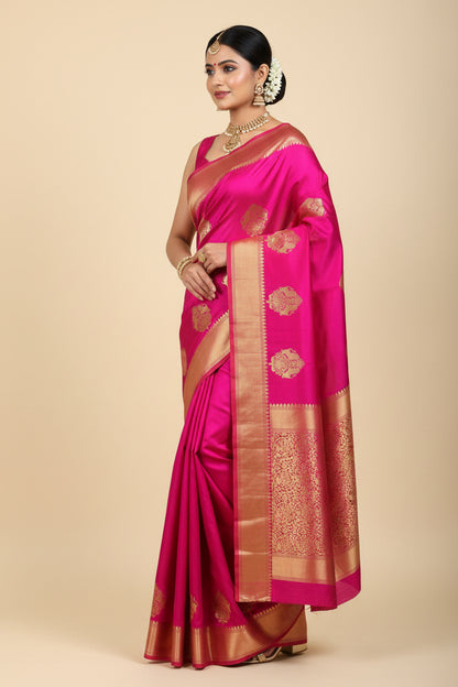 Pure Mysore Silk Saree.