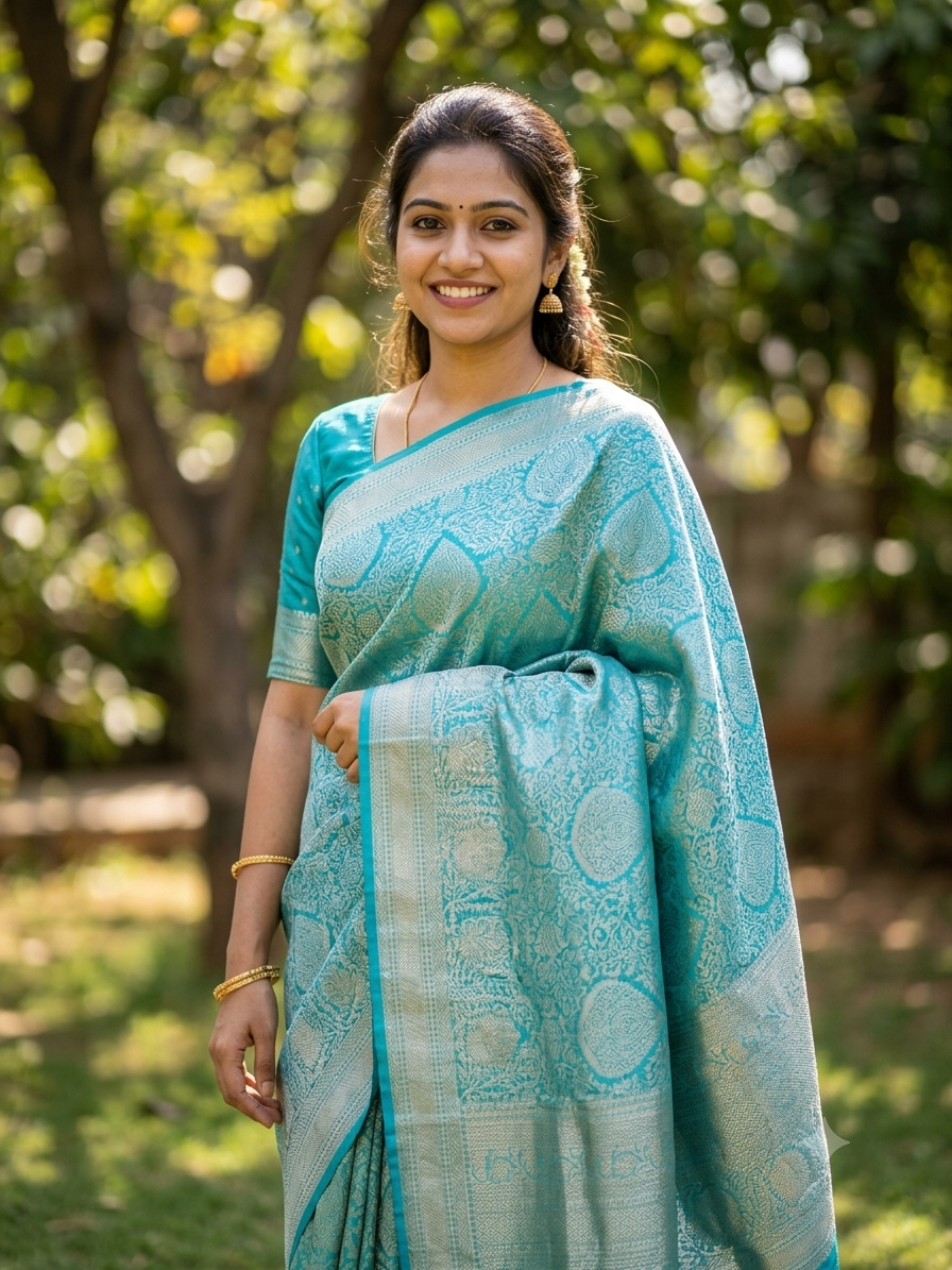 Pure Kanchipuram Silk Saree