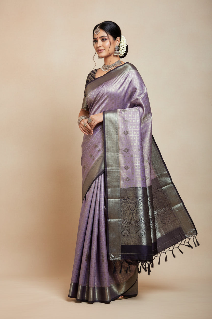 Kanchi Mix Silk Saree