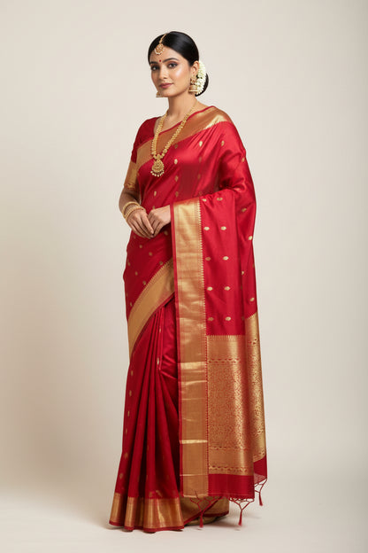 Pure Mysore Silk Saree ( 60 Grams )