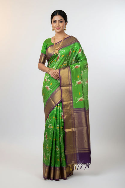 Kanchi Pure Pochampalli Silk